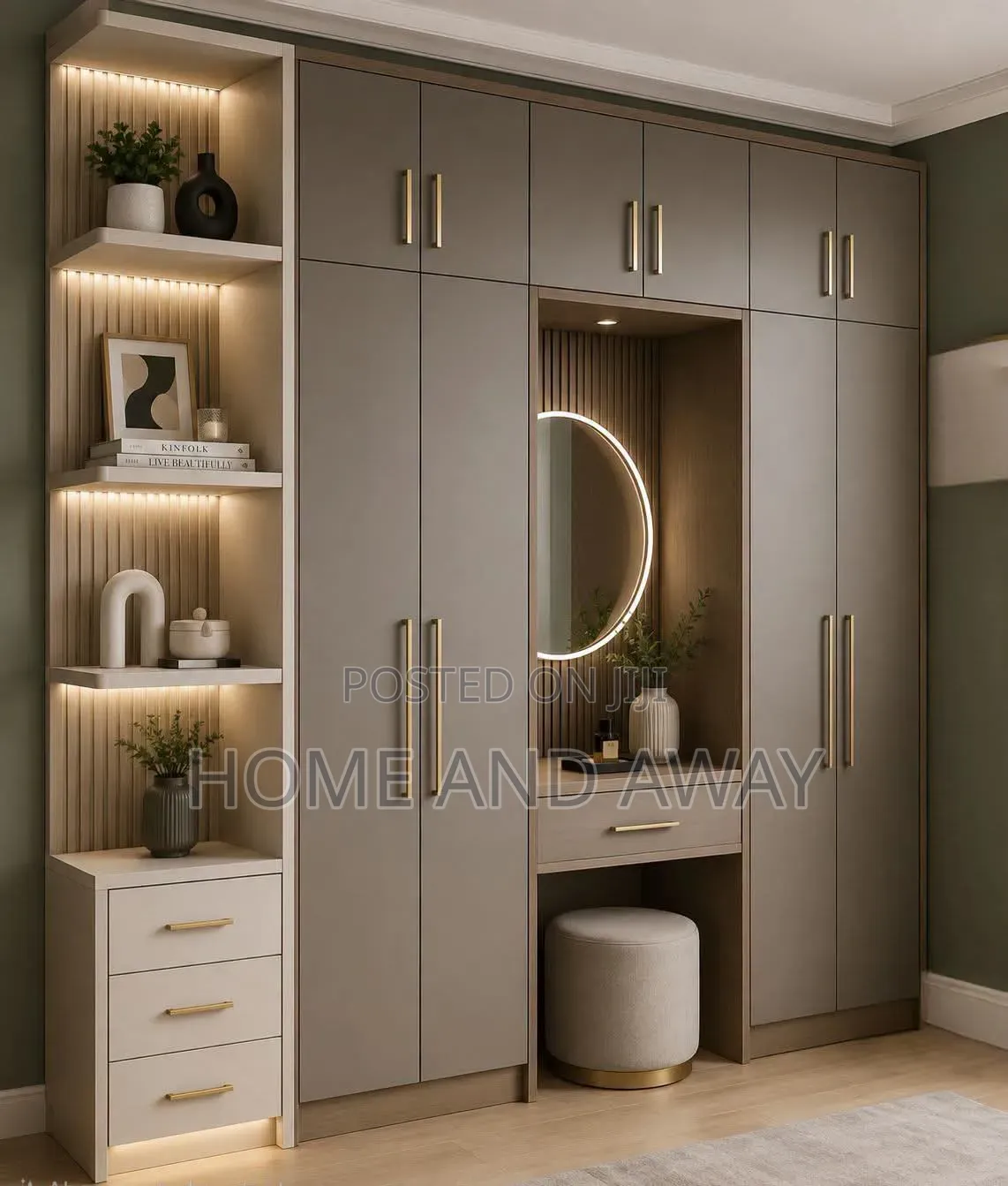 Decor Organizer Wardrobes in Any Colour From 2,400,000/- Order Now