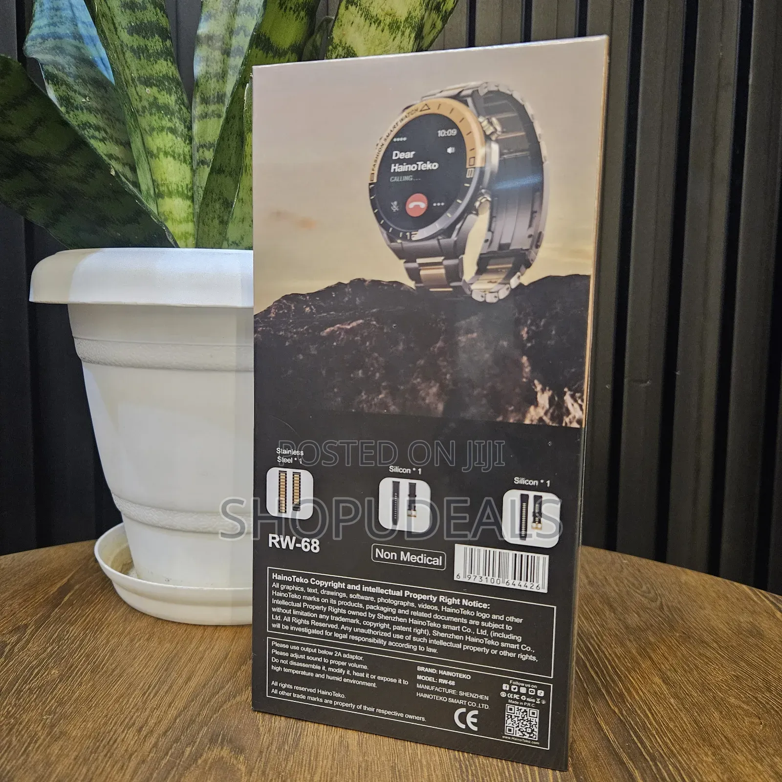 Haino Teko Germany Hainoteko Rw-68 Smart Watch With Amoled Display