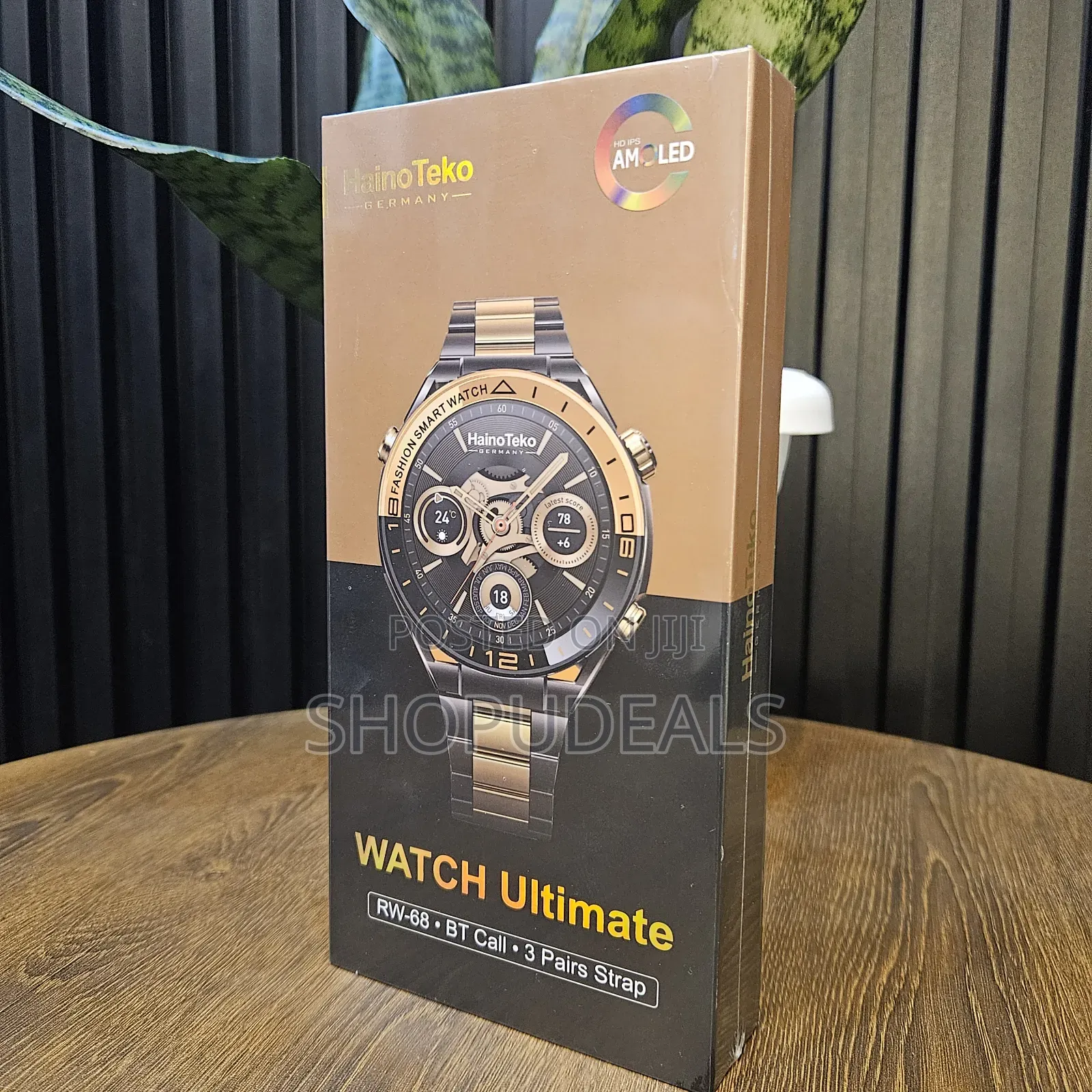 Haino Teko Germany Hainoteko Rw-68 Smart Watch With Amoled Display