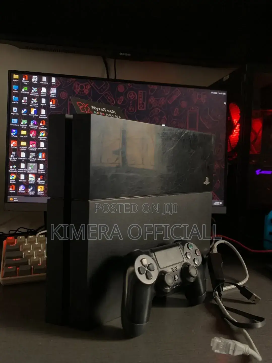 Ps4 With 12 Games + 2pads: Your Friends Will Visit Without Food.