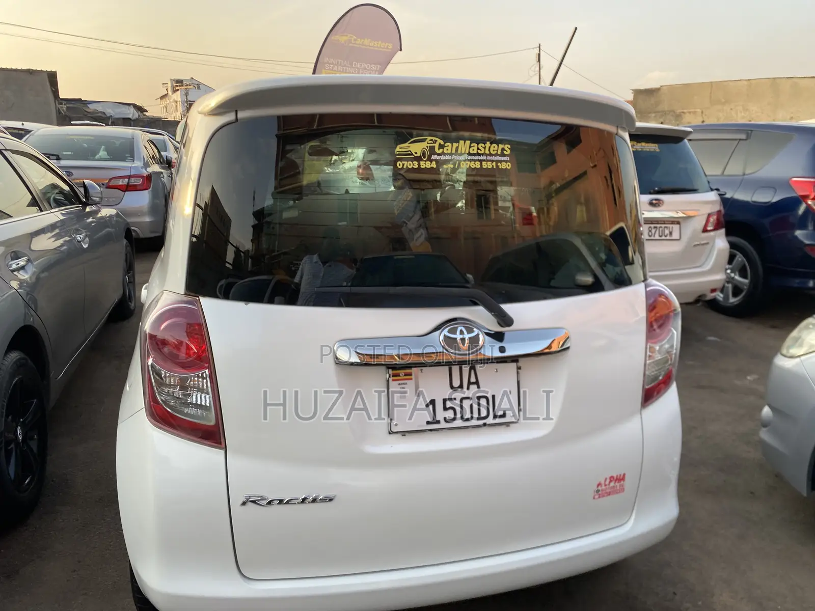 Toyota Ractis 2011 White