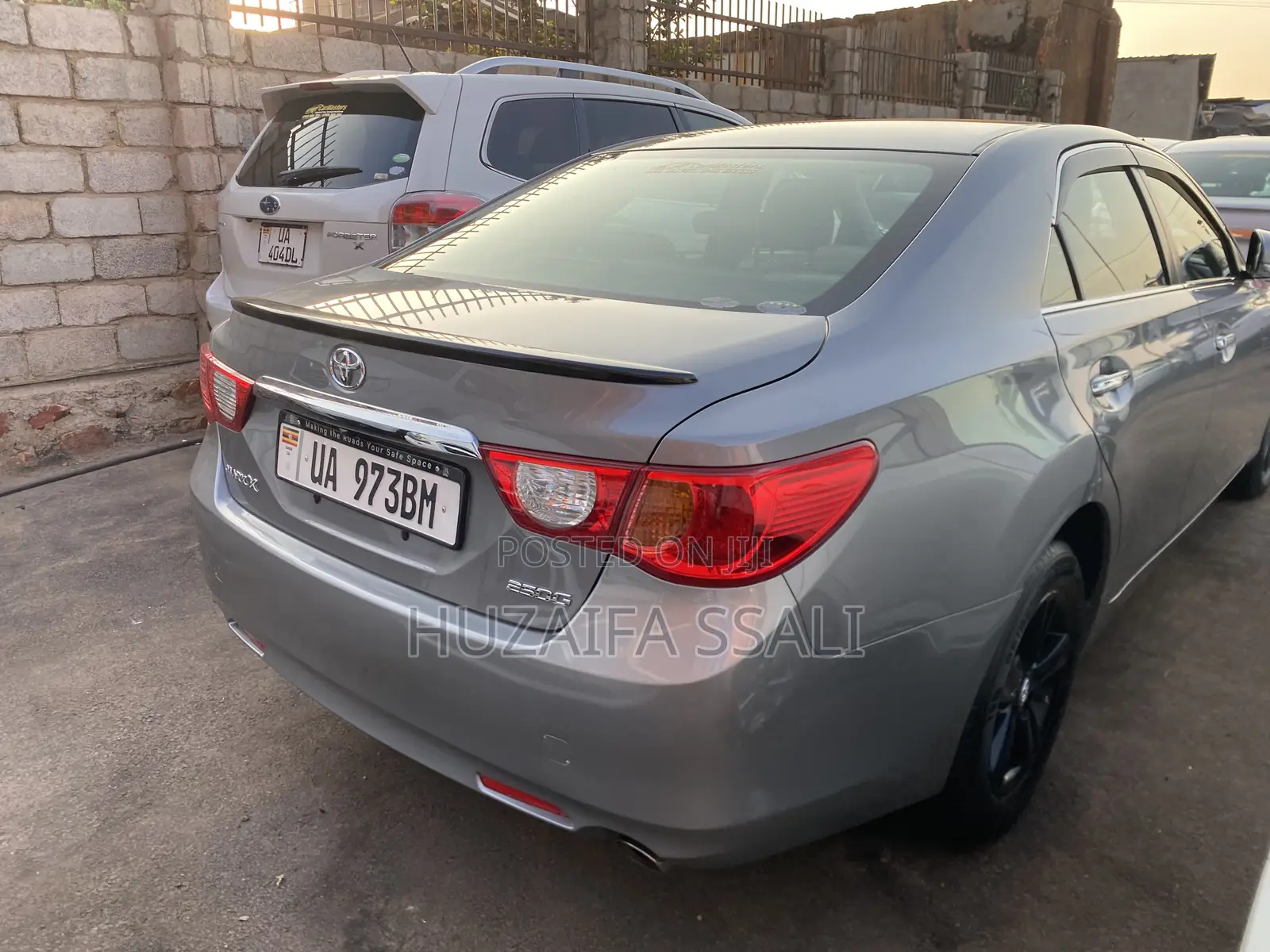 Toyota Mark X 2017 Gray