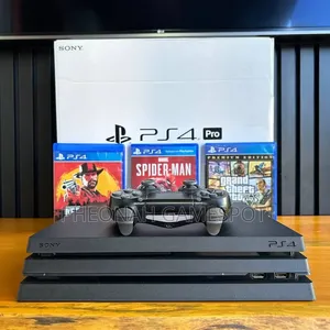 Ps4 Pro With 12 Games + 2pads: Your Boys Will Respect You Like a Boss.