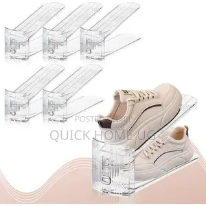 (2)Pcs Pack Shoe Slot Closet Organizer