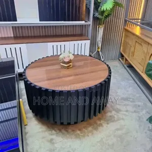 Laminated Wood Round Center Tables in Any Colour From 680,000/-