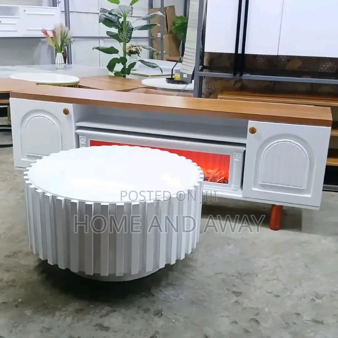 Laminated Wood Round Center Tables in Any Colour From 680,000/-