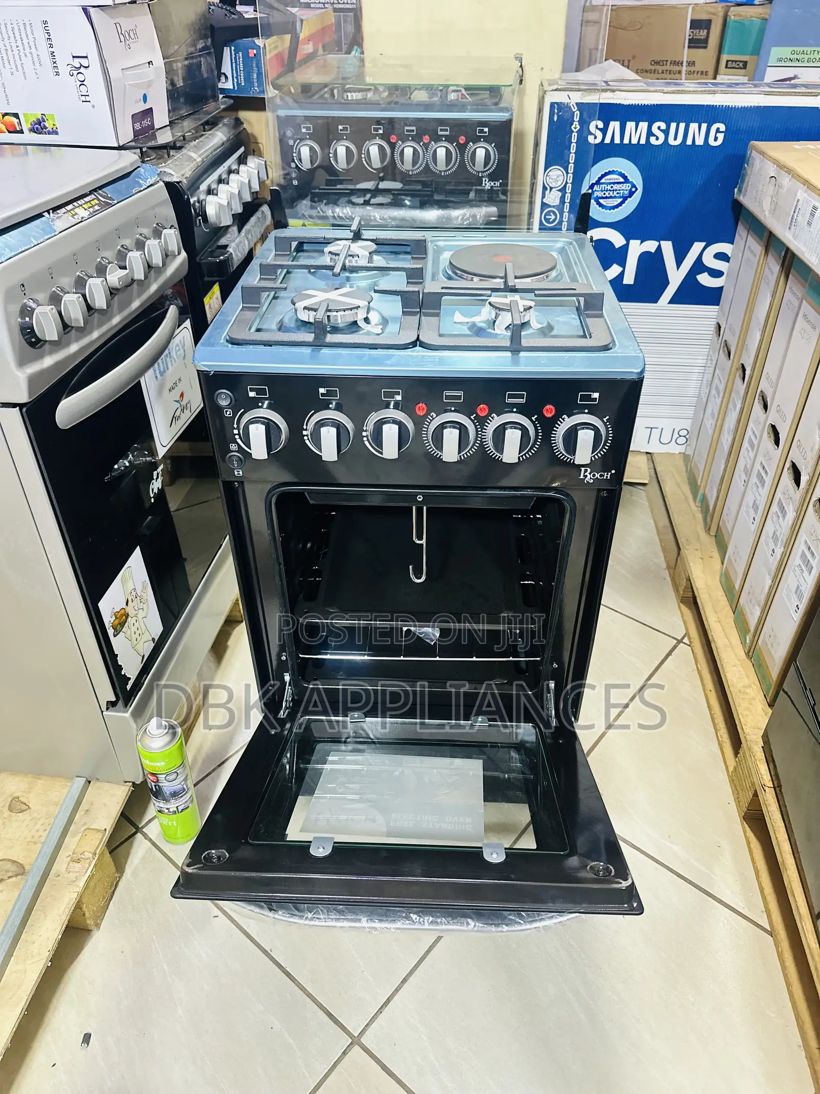 Roch Brand New Cooker (50*50) 1gas 2electric