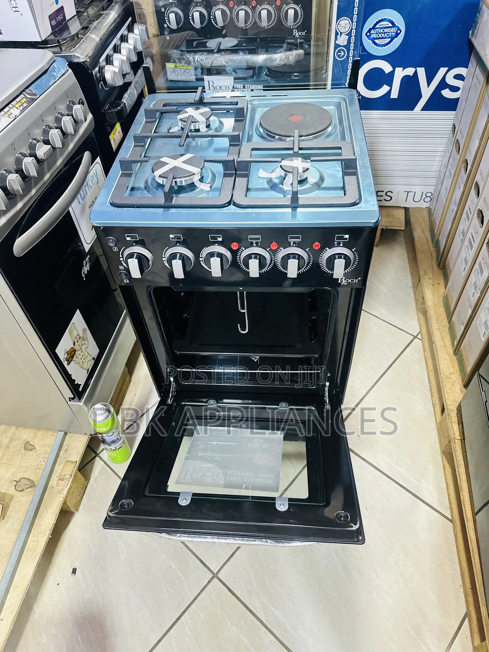 Roch Cooker With Electric Oven ( 50*50)