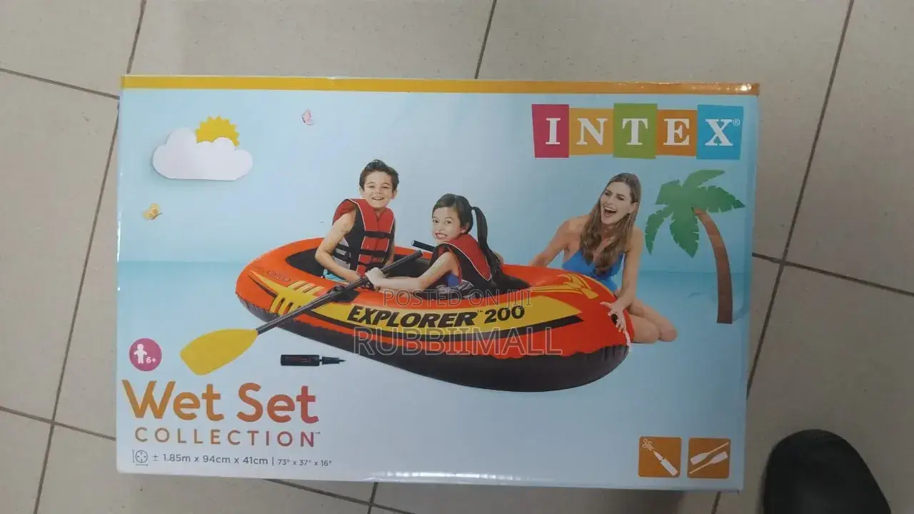 Inflatable Raft 2 People ~ Explorer 200