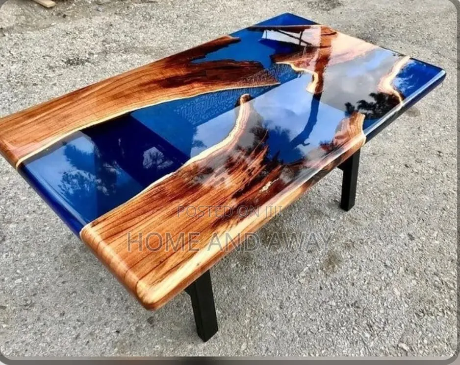 Epoxy Rectangle Middle Tables in Any Finishing From 1,300,000/-