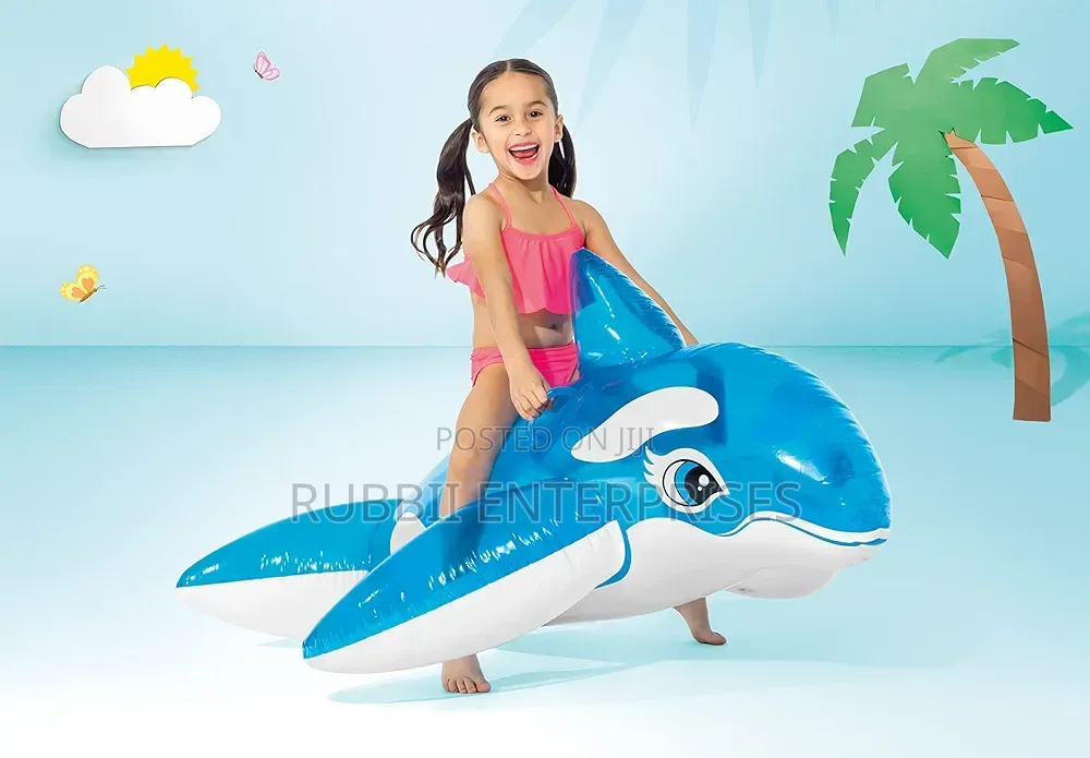 Whale Ride-on Pool Float