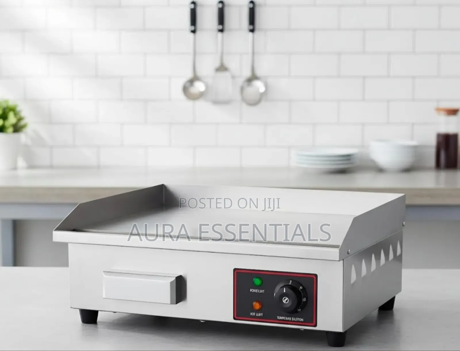Stainless Steel Electric Commercial Countertop Griddle Plate