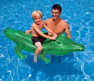 Intex Lil' Gator Ride-on Inflatable Pool Float.