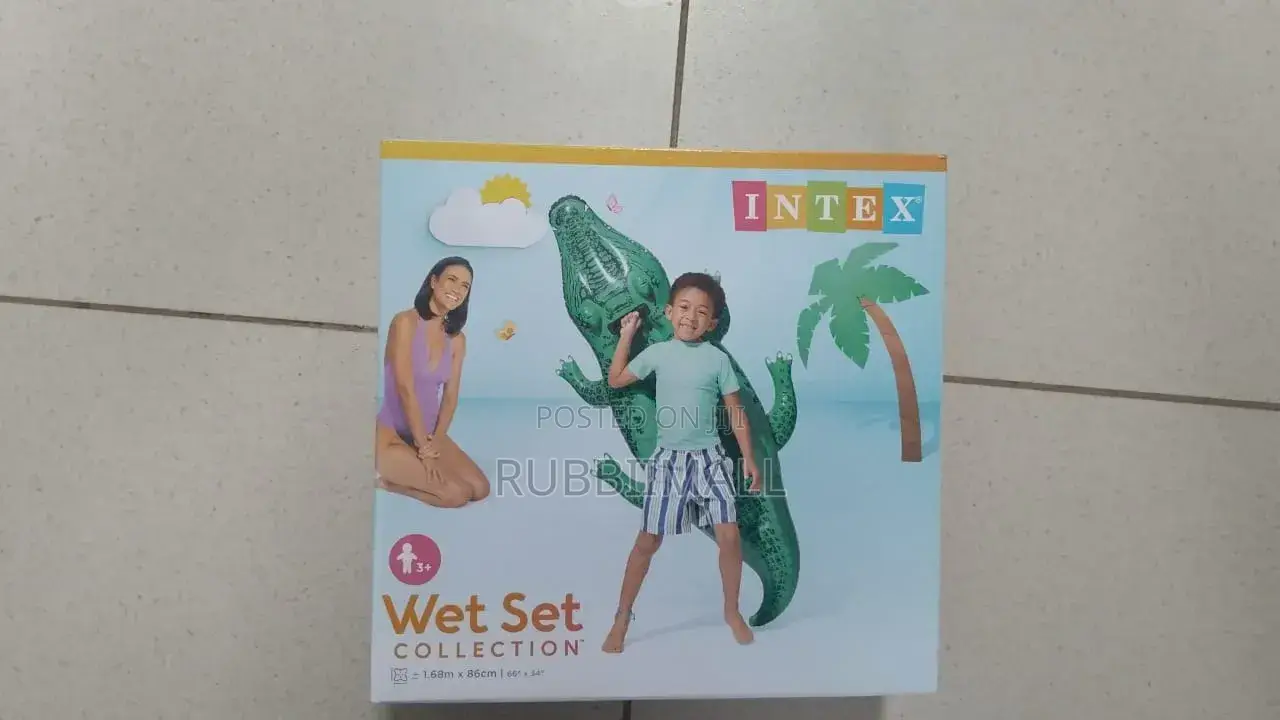 Intex Lil' Gator Ride-on Inflatable Pool Float.