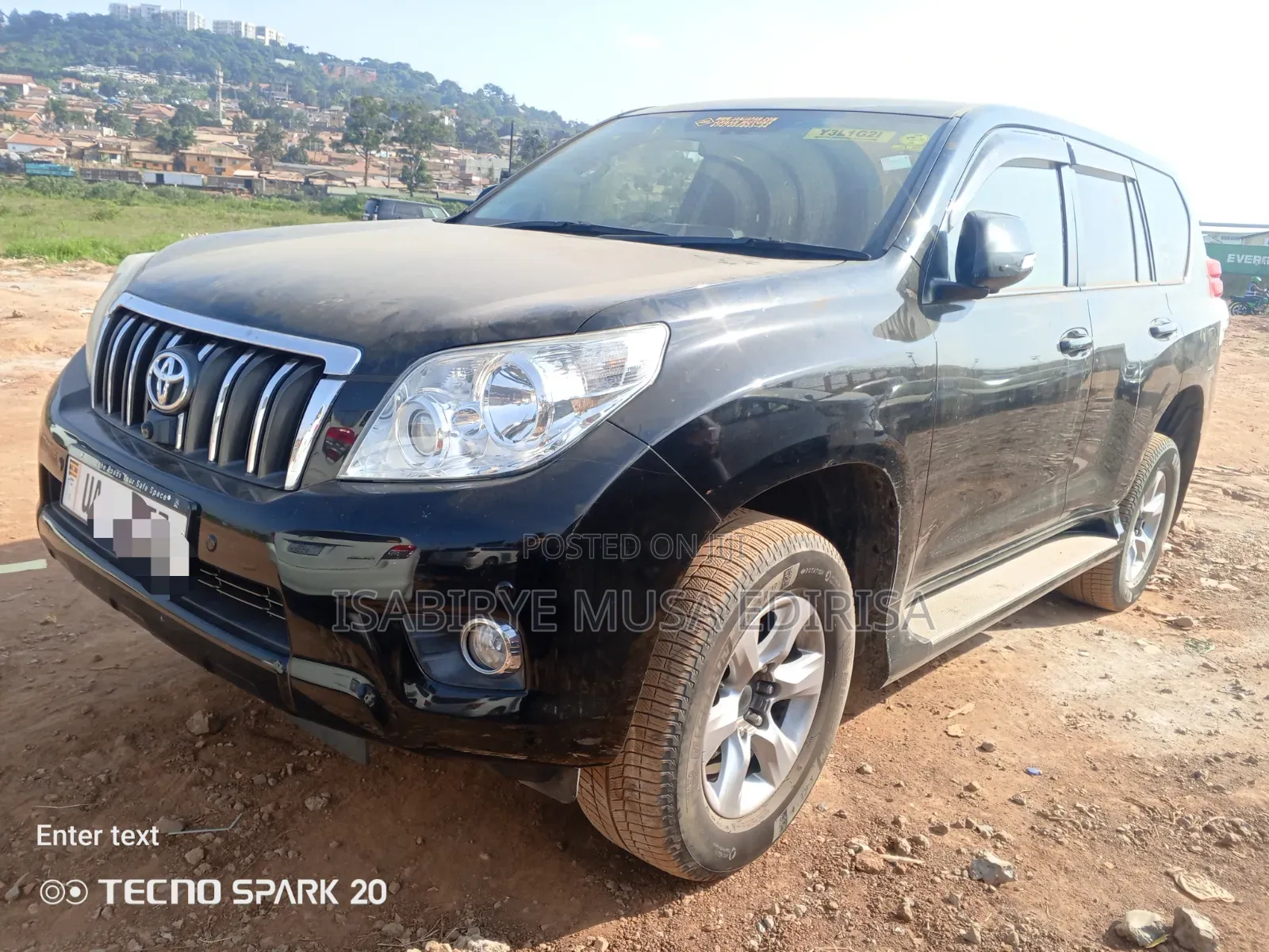 Toyota Land Cruiser Prado 2012 Black