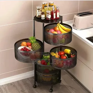 Kitchen Rotating Vegetable Rack