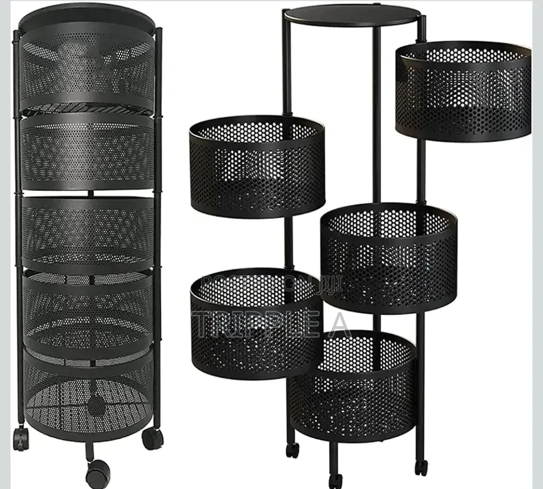 Kitchen Rotating Vegetable Rack