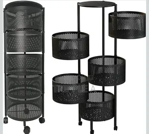Kitchen Rotating Vegetable Rack