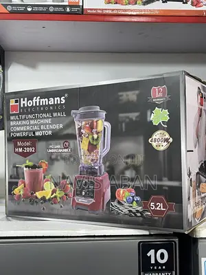 Hoffmans Multifunctional Commercial Blender 5.2 Litres Big Jag