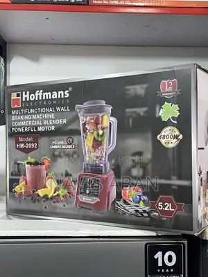 Hoffmans Multifunctional Commercial Blender 5.2 Litres Big Jag
