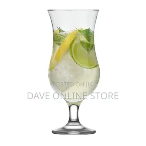 6 Piece Hurricane Cocktail Glasses
