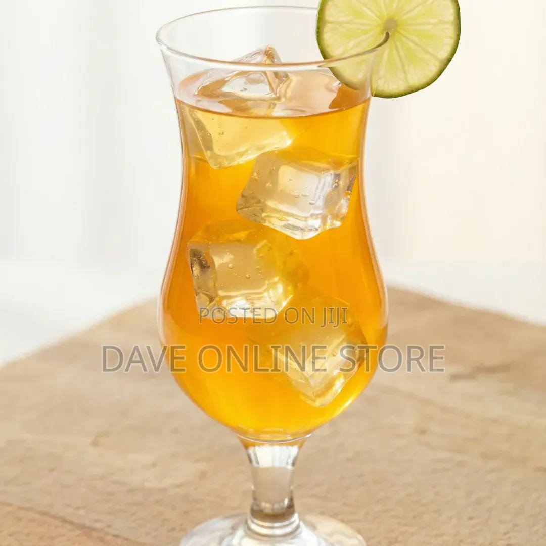 6 Piece Hurricane Cocktail Glasses