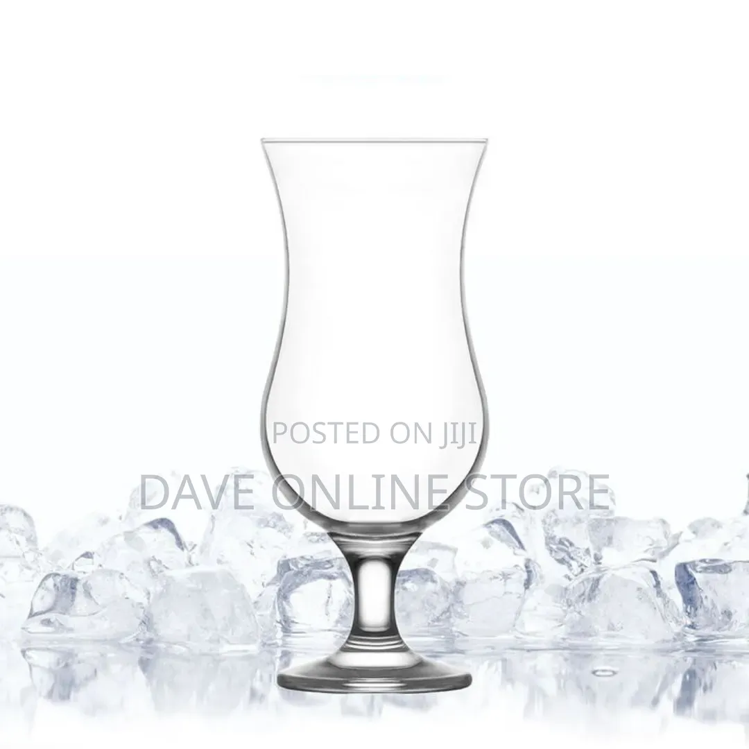 6 Piece Hurricane Cocktail Glasses