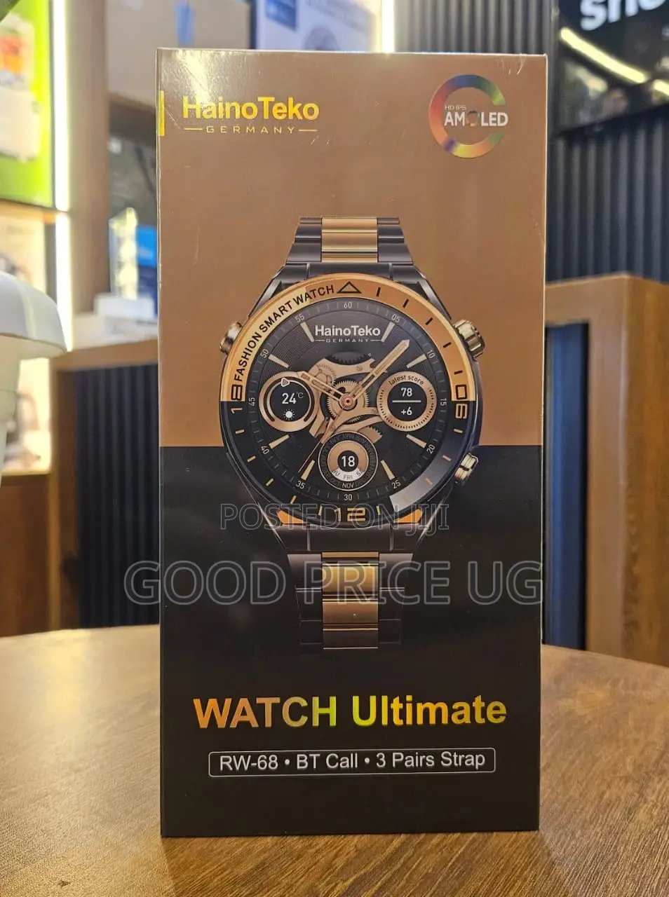 Hainoteko Rw-68 Ultimate Is a Smartwatch