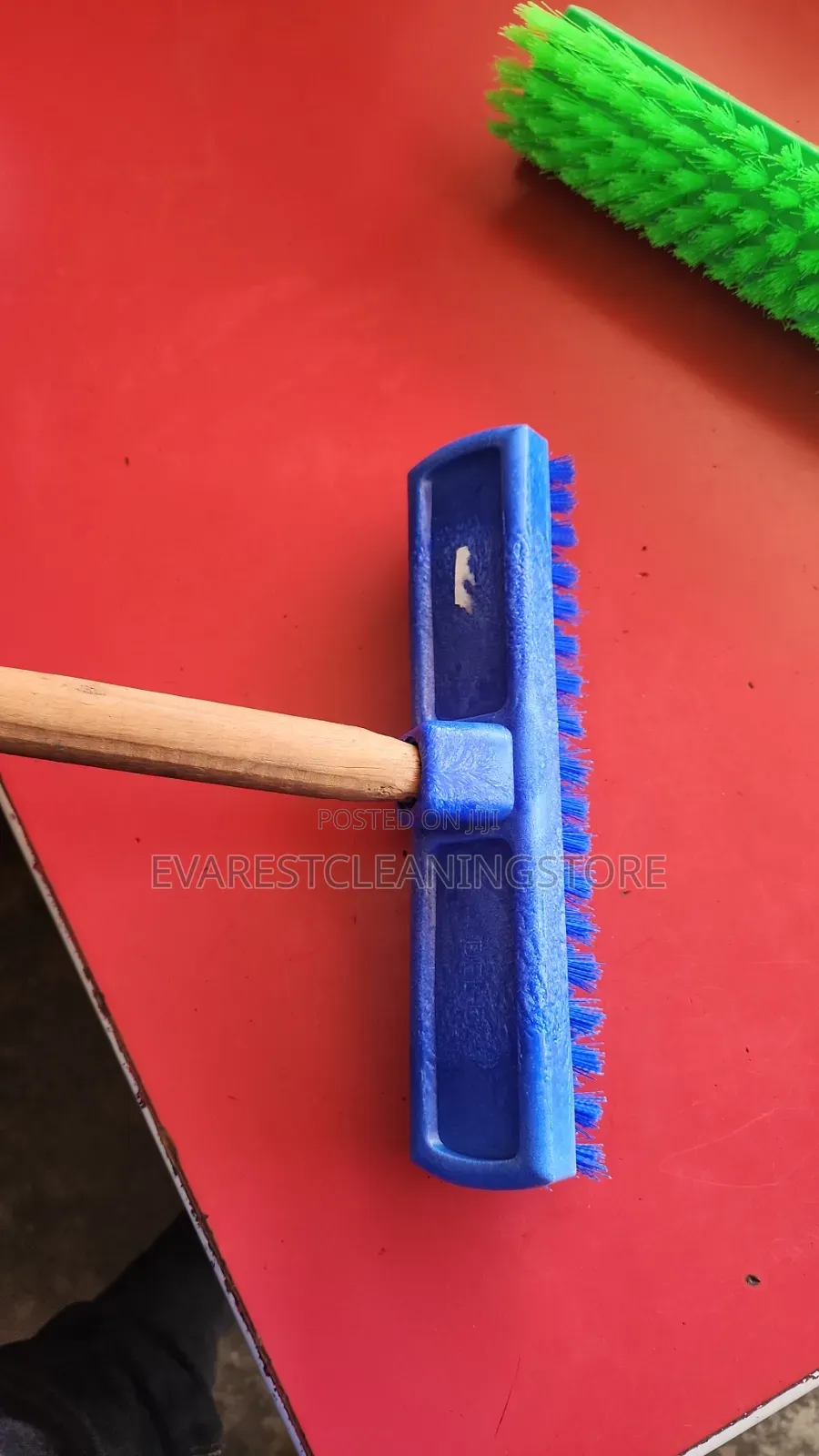 Hard Brushes With Long Wooden Handle
