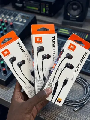 JBL Tune 310c Wired Usb C Earphones / Type C Earphones