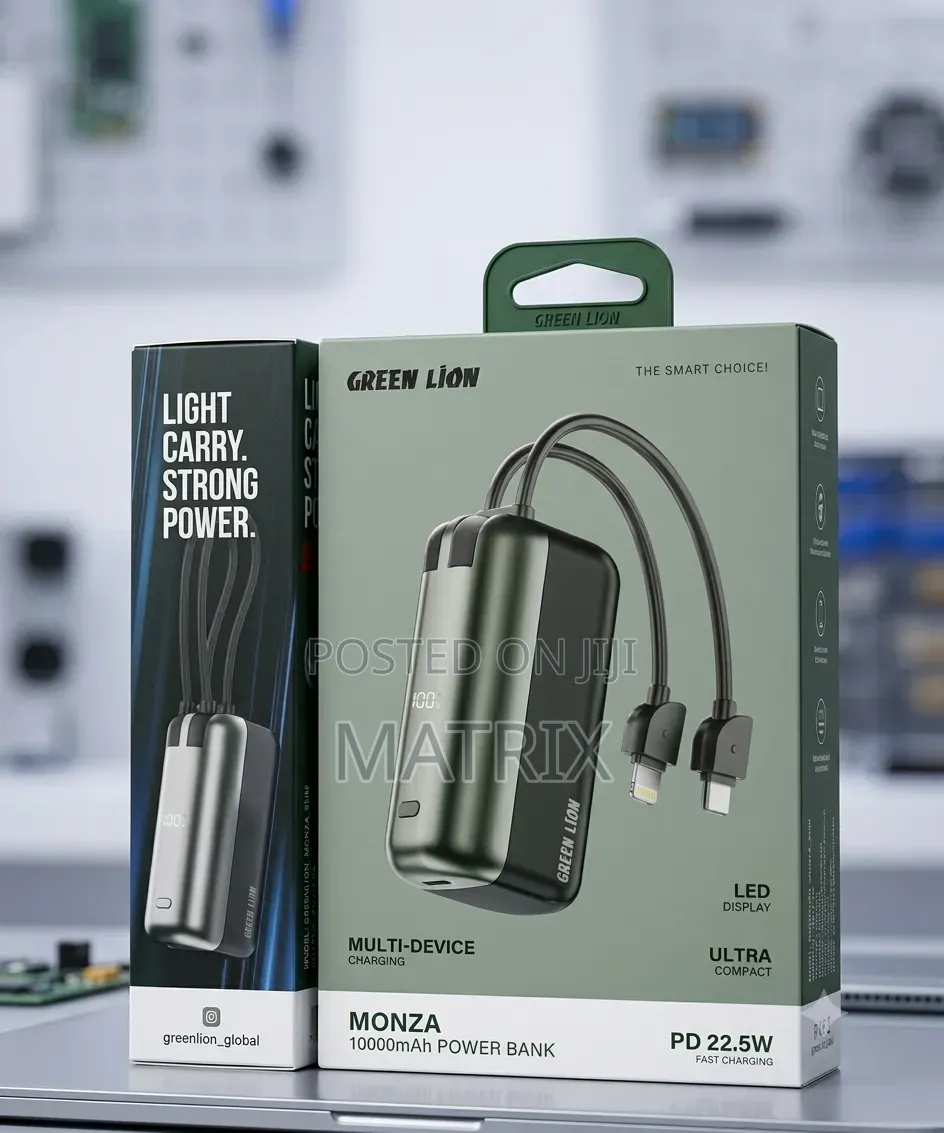 Green Lion Monza 10000mah 22.5w Power Bank