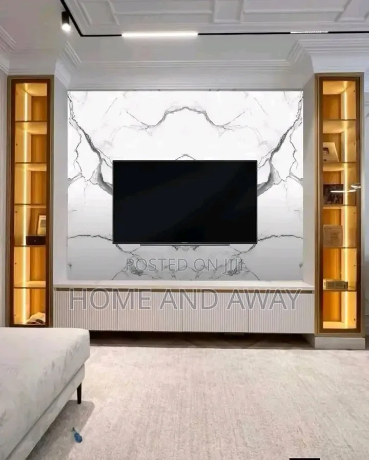 2,000,000/- Wall Unit Tv Stands With Full Lighting Order With Us Now