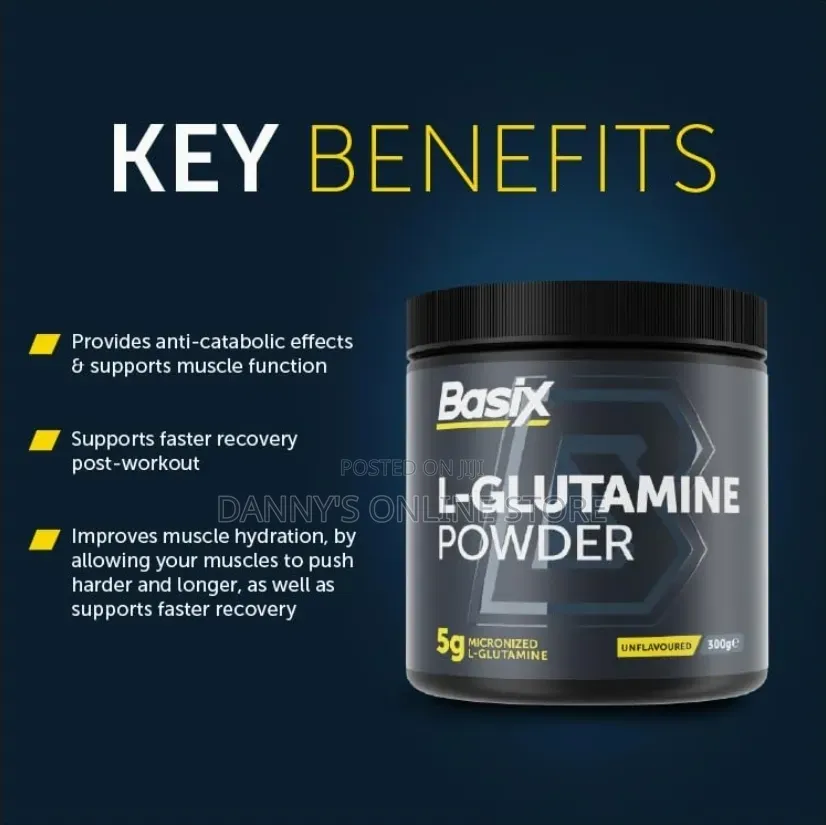 Micronized Glutamine Powder, 5g Per Serving, 60 Servings