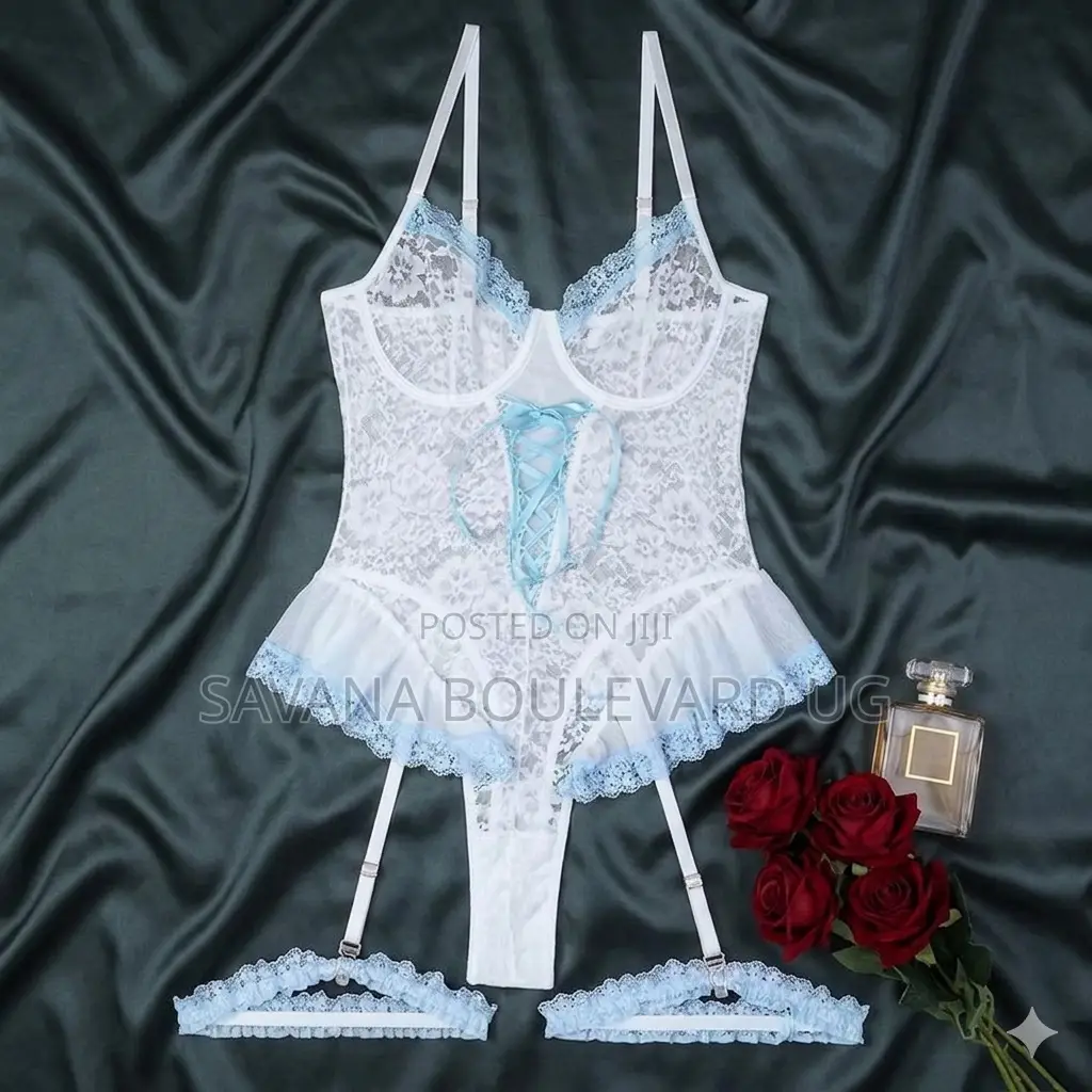 Savana Lace White Bridal Lingerie Teddy