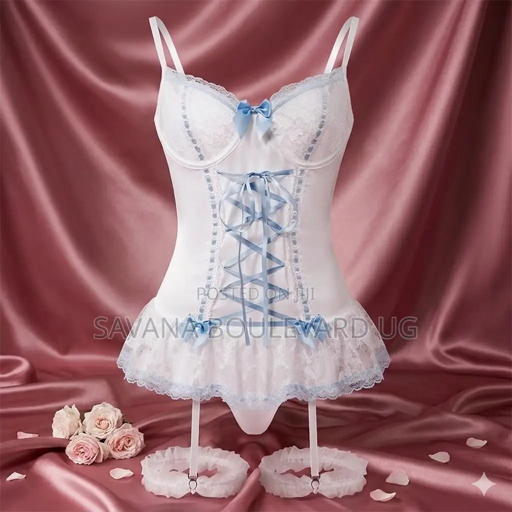 Savana Satin With Lace Trim Bridal Lingerie