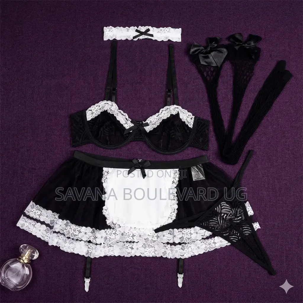 Savana Lace 3pc Cosplay Maid Costume