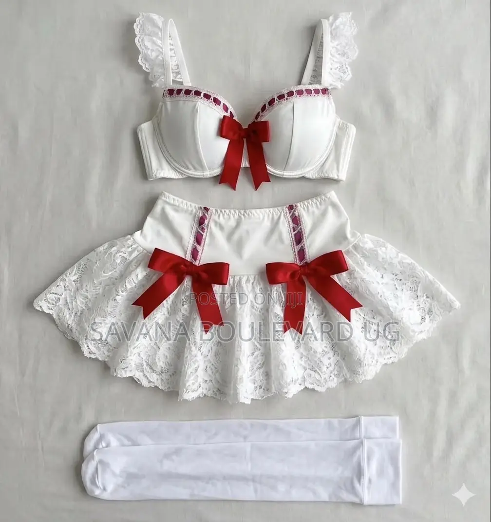 Savana 4pc Lingerie Cosplay Set