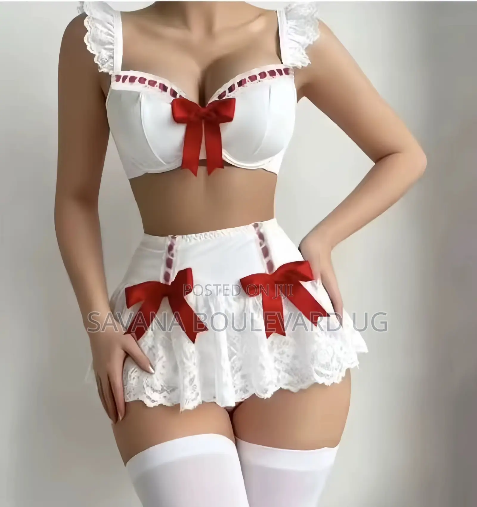 Savana 4pc Lingerie Cosplay Set