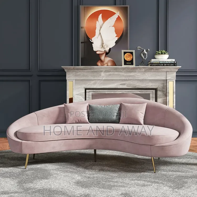 3 Seaters Curved Sofa Sets Couches in Any Colour From 1,200,000/-