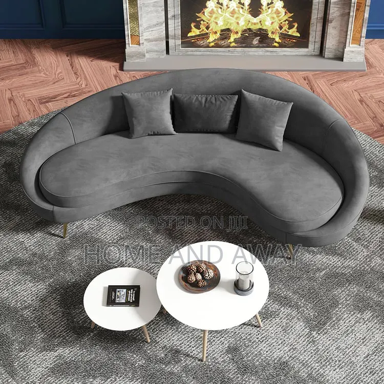 3 Seaters Curved Sofa Sets Couches in Any Colour From 1,200,000/-