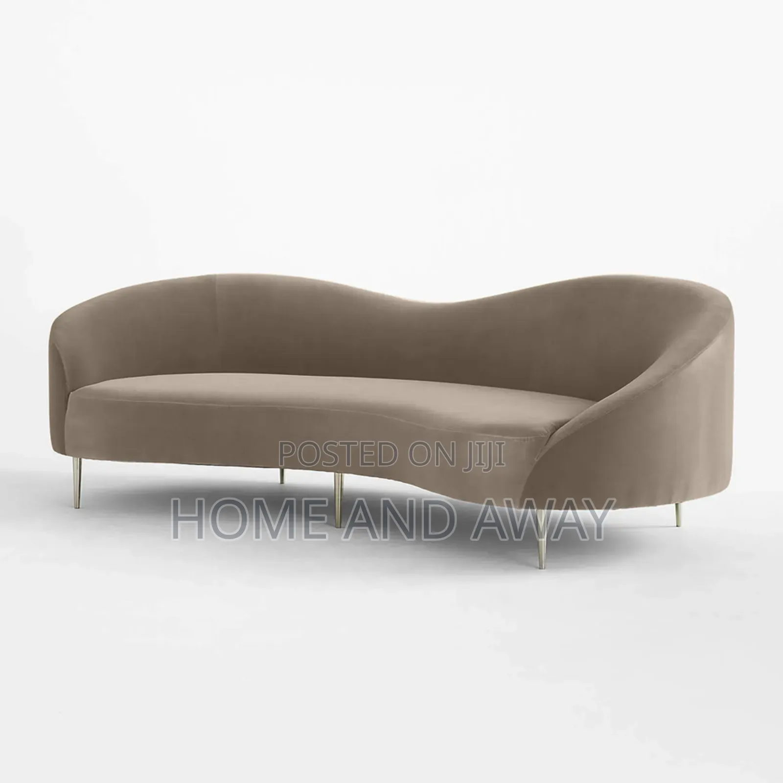Chason Velvet 3 Seaters Sofa Couches in Any Colour From 1,550,000/-