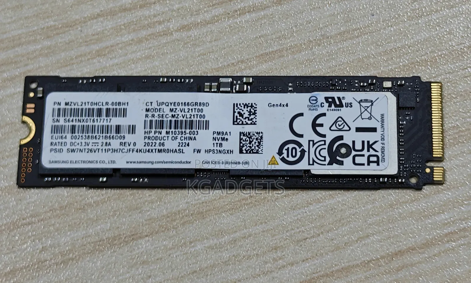 4tb Samsung SSD Storage Gen 4