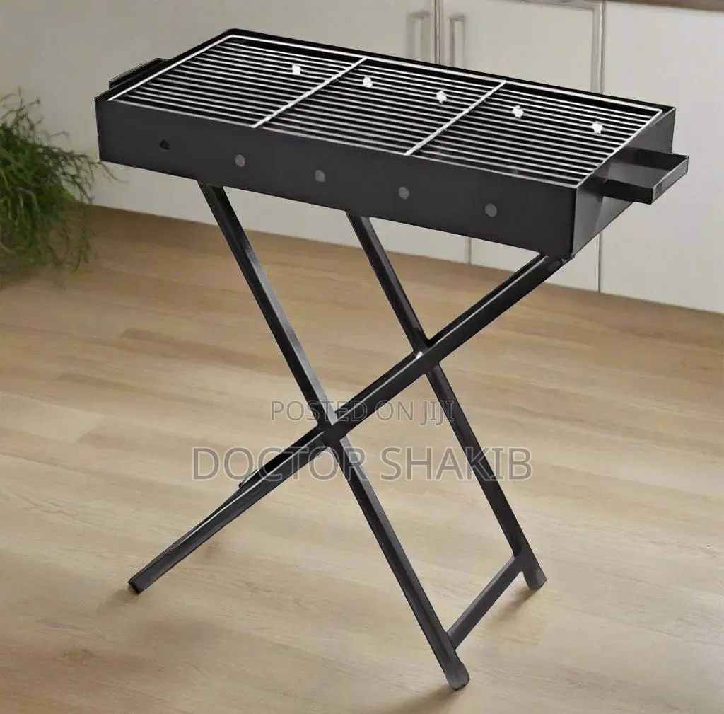 Portable Folding Charcoal Barbeque Traditional Grill BBQ