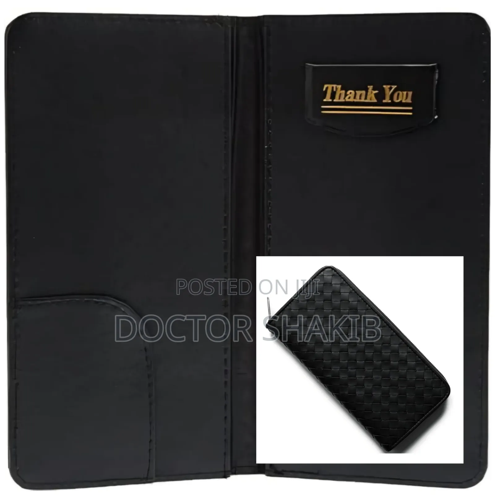 Elegant Leather Bill Folder