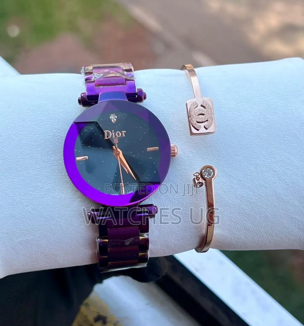 Unique Purple Ladies Watch