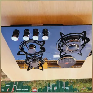 Globalstar Ge6001gb 3+1 Built-in Hob With a Tempered Glass Surface.