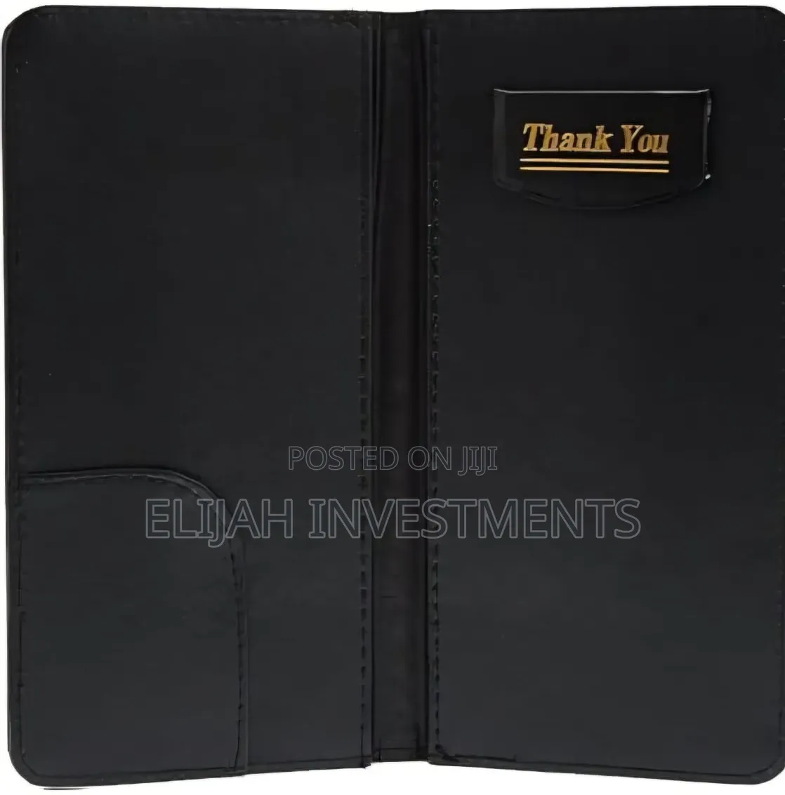 Elegant Leather Bill Folder