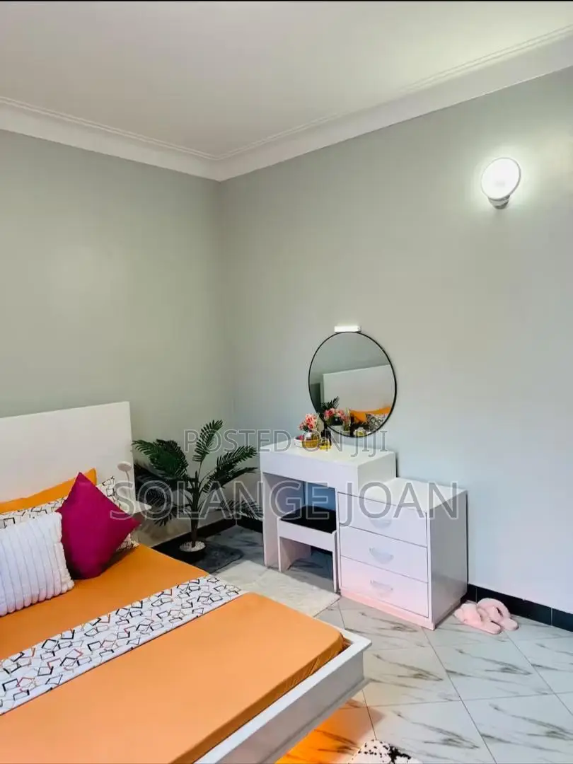 Bed, Mattress and Vanity Table