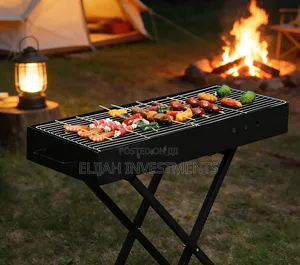 Portable Folding Charcoal Barbeque Traditional Grill BBQ