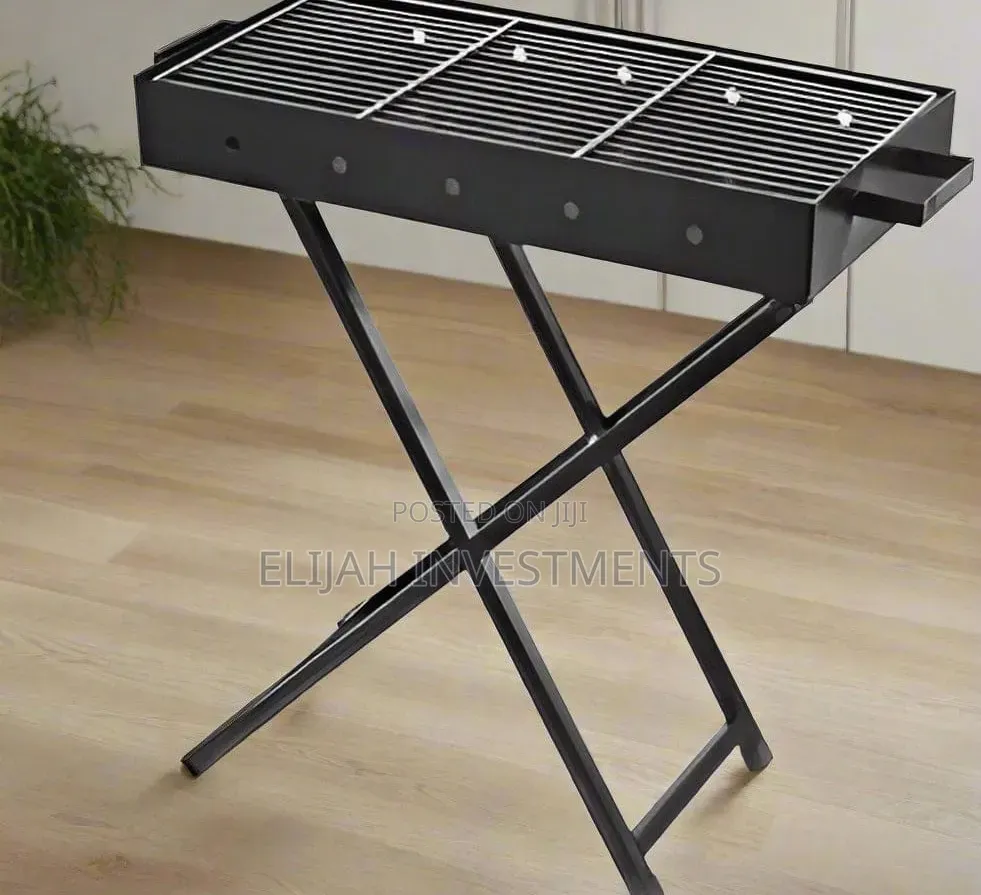 Portable Folding Charcoal Barbeque Traditional Grill BBQ